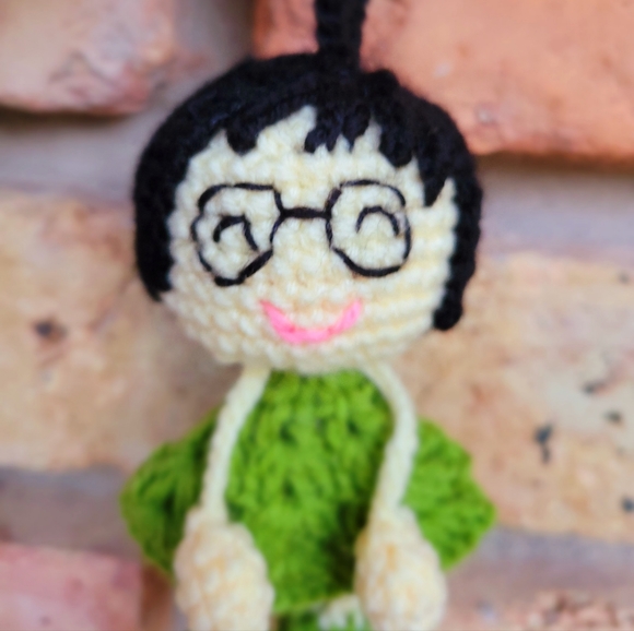 Sweet Personality Mini Doll Handmade Keychain | Crochet Keychain - Picture 3 of 4